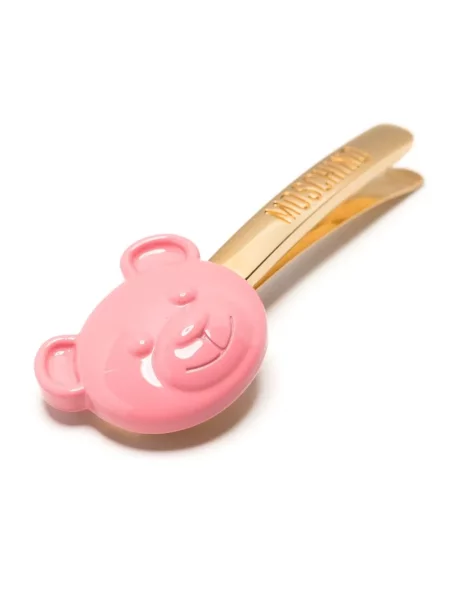 Meškiukas sagė Moschino rožinė