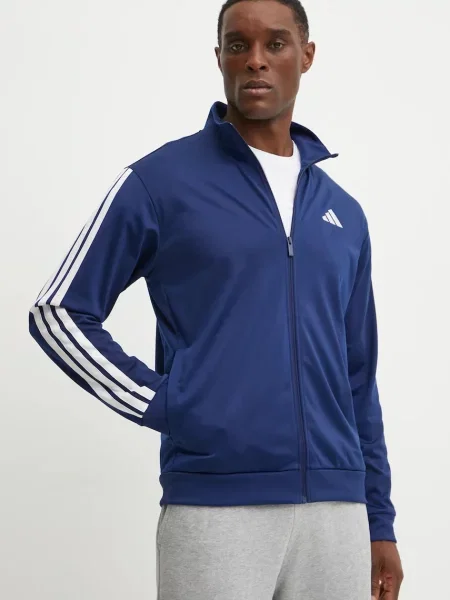 Pulover adidas mornarsko modra