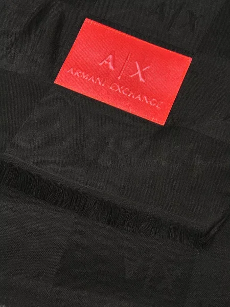 Шарф Armani Exchange черный