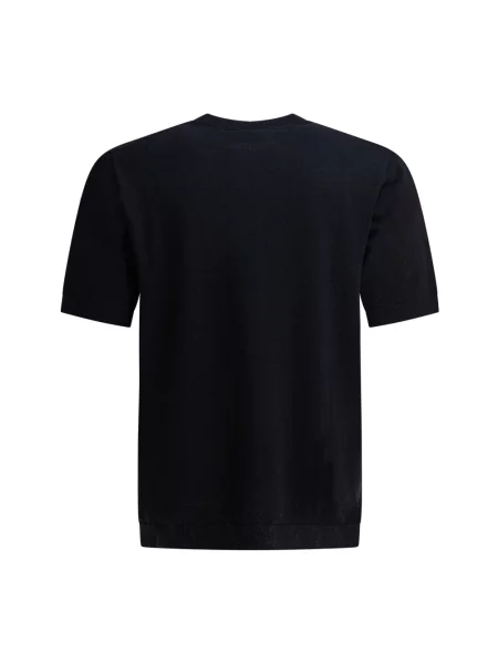 Lniana koszulka Norse Projects niebieska