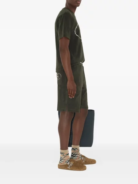 Pantaloni scurți Burberry verde