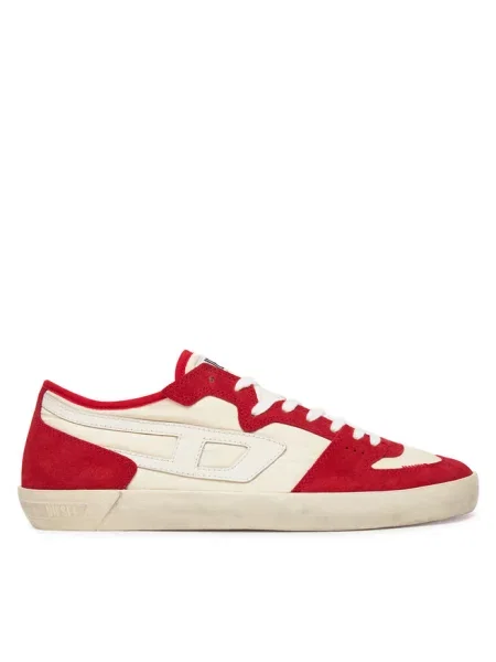 Sneakersy Diesel czerwone