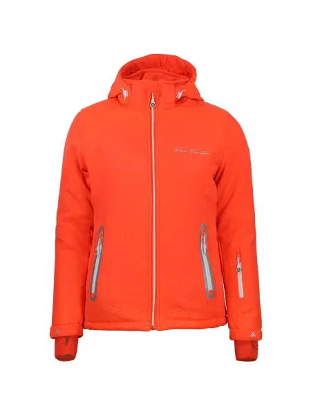 Geacă Peak Mountain softshell portocaliu
