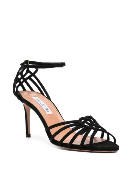 Sandale Aquazzura cu bretele negru