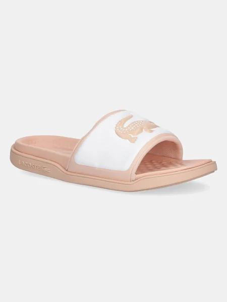 Чехли Lacoste SERVE SLIDE DUAL оранжево