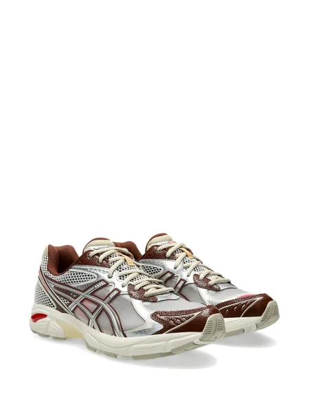 Sneakerși Asics cu funde argintiu