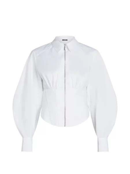 Cămașă Karl Lagerfeld din poplin alb