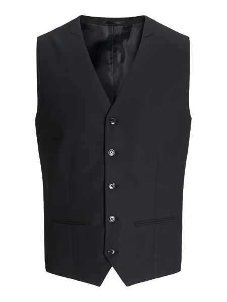 JACK & JONES Γιλέκο κουστουμιού μαύρο