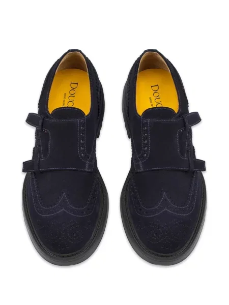 Brogues Doucal's cu bretele albastru
