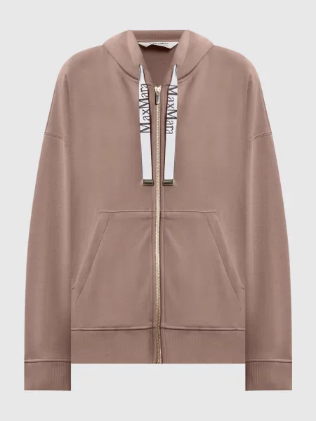 Спортивна куртка JOUR з логотипом Max Mara бежева