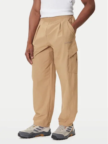 Cargo nohavice Adidas Performance béžová