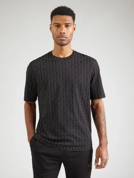 Armani Exchange Tricou negru