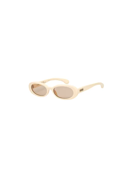 Sporty & Rich okulary przeciwsłoneczne beżowe