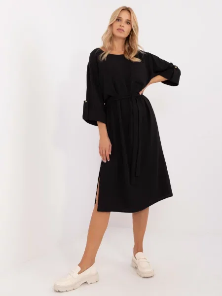 Rochie de zi Fashionhunters casual negru