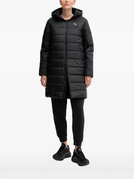 Geacă parka Puma cu glugă negru