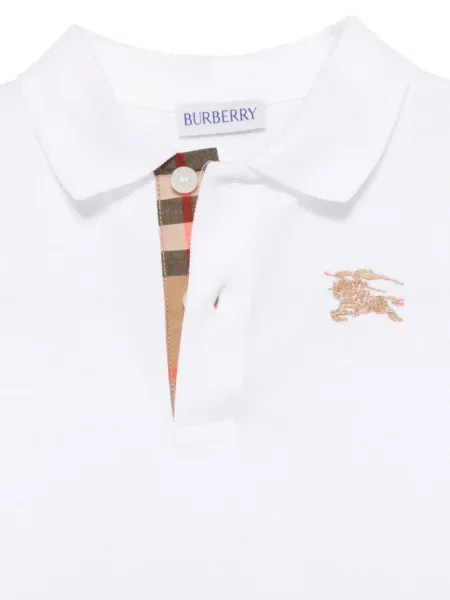 Dětské polotričko Burberry bílé