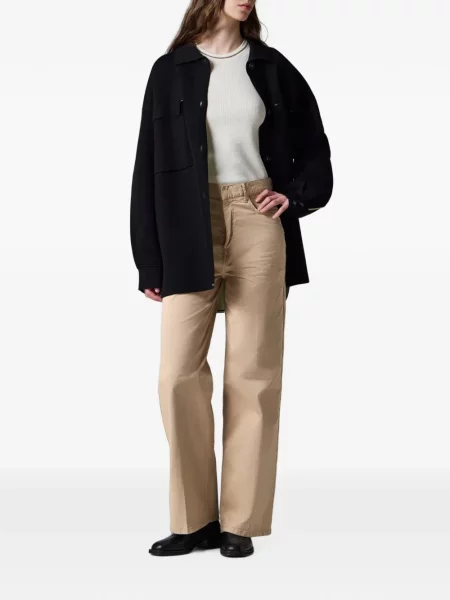 Pantaloni Paul Smith din țesătură twill