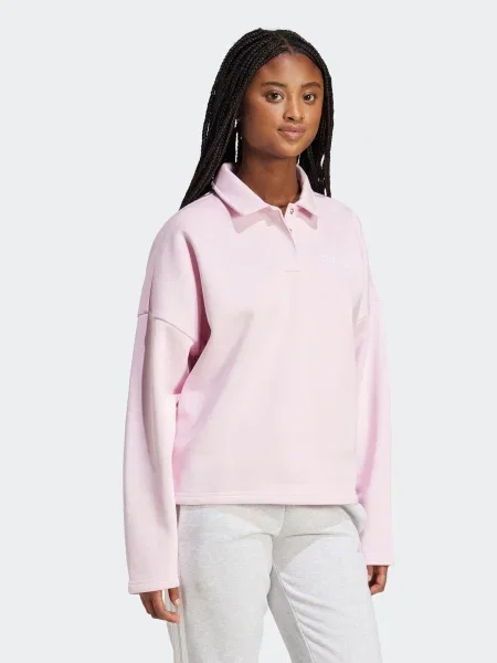 ADIDAS SPORTSWEAR Športová mikina / biela ružová