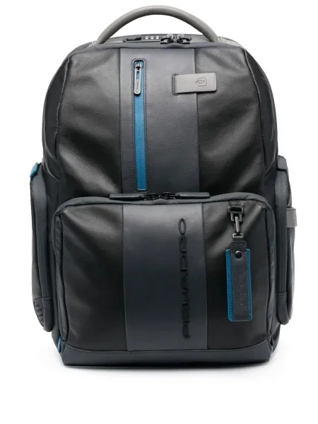 Rucsac Piquadro cu autograf negru