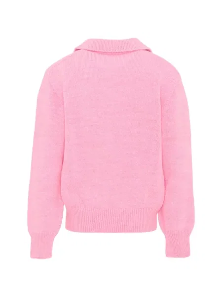 Koszulka polo dziecięca Msgm różowa