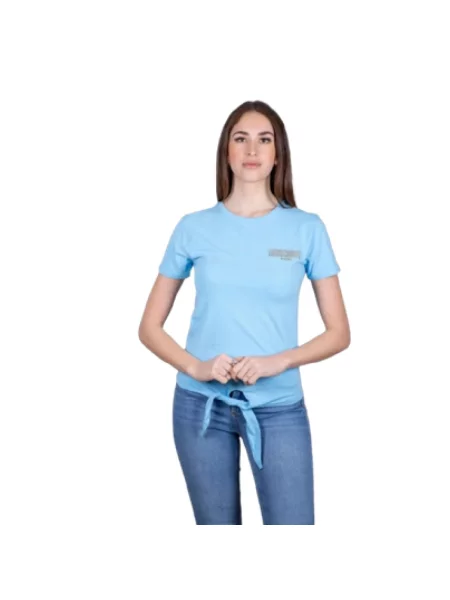 Koszulka Moschino niebieska