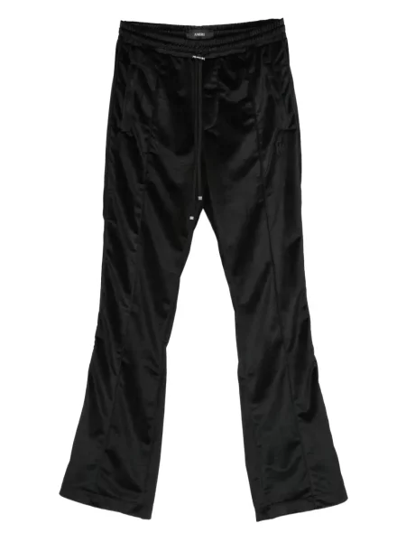 Velurové kalhoty Amiri černé