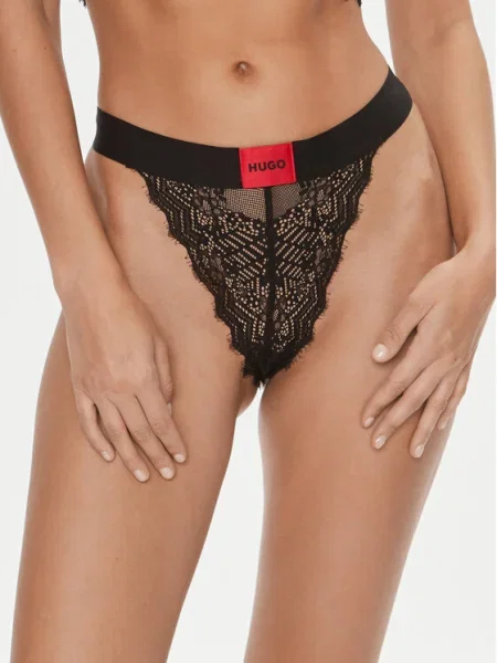 Hugo Chilot clasic Brief Lace negru