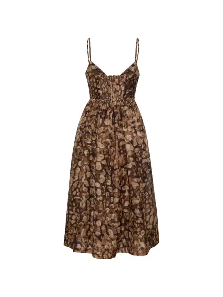 Rochie midi Cara Cara maro