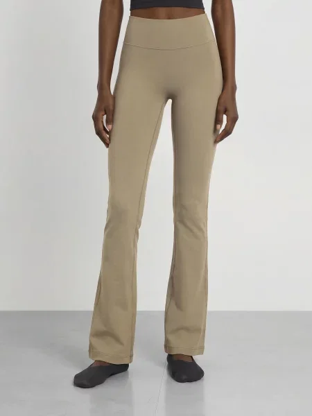 Lululemon Legíny Groove No Line khaki