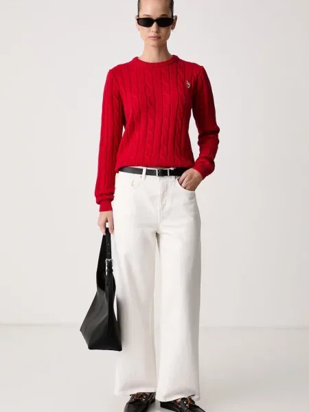 U.S. Polo Assn. светр CREW NECK CABLE
