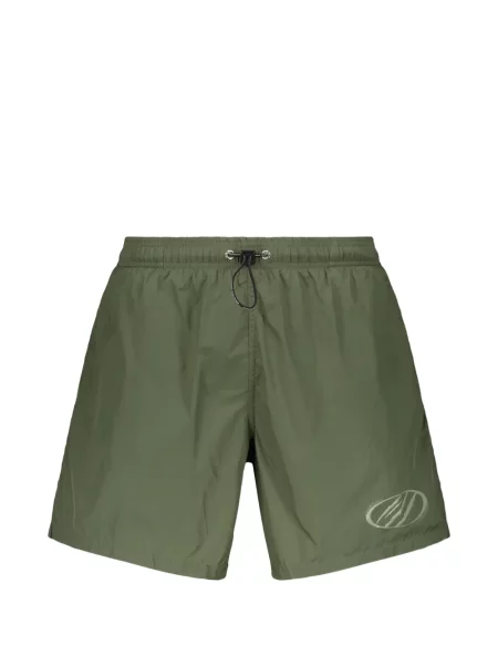 Slip de baie Plein Sport cu imagine cu cordon verde