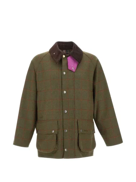 Geacă Paul Smith în carouri verde