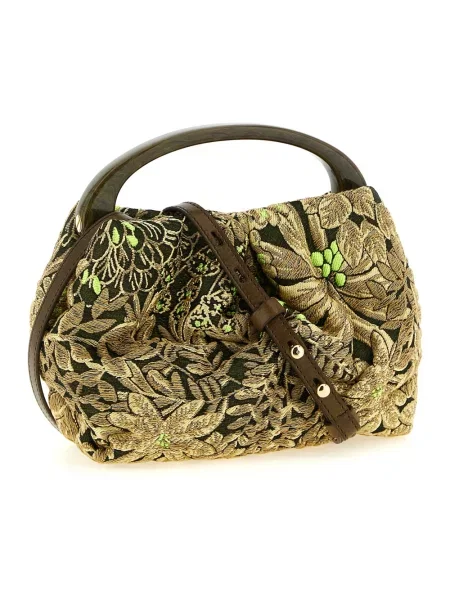 Torebka Dries Van Noten biznesowa żółta