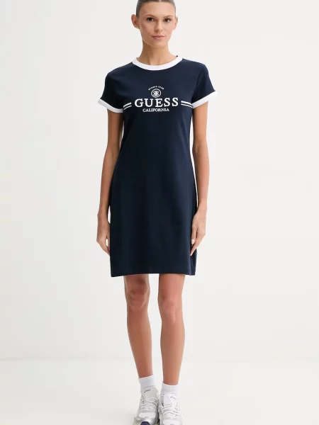 Guess rochie MILA albastru