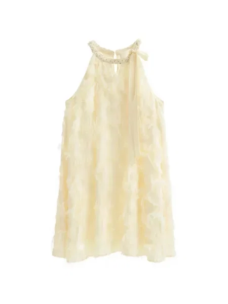 Rochie mini B+ab cu paiete