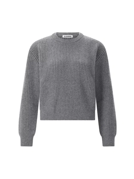 Sweter Jil Sander wełniany szary