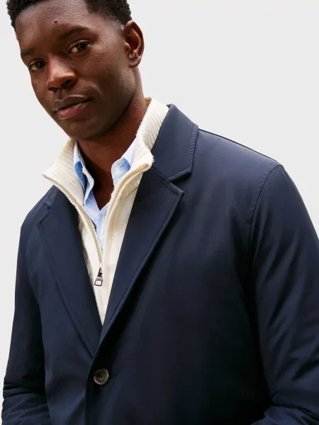 Пальто Tommy Hilfiger синє