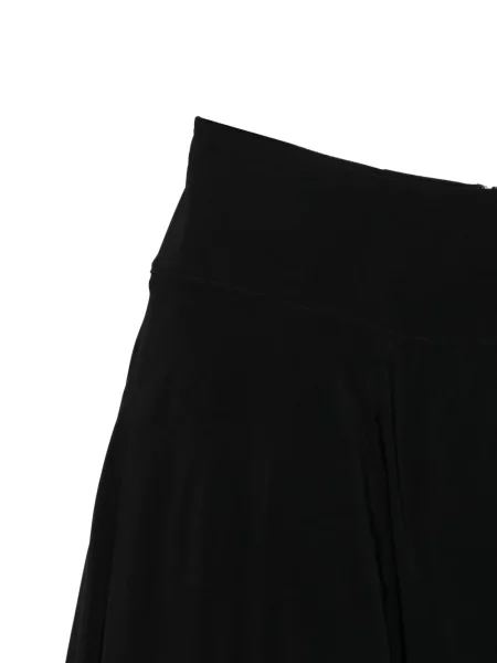 Fustă Yohji Yamamoto cu talie înaltă negru