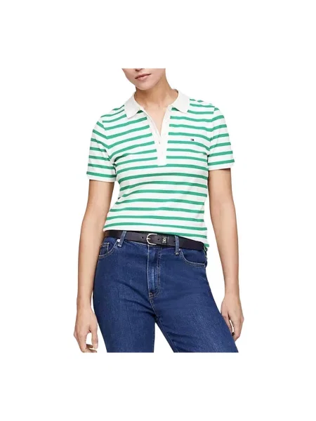 Tricou Tommy Hilfiger verde