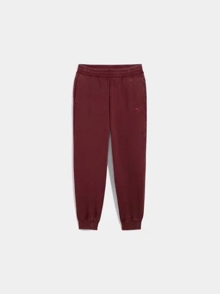 Штани спортивні PUMA Ess Elevated Wash Sweatpants комбінований верх червоний