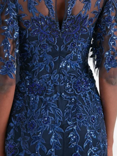 Rochie Temperley London de costum albastru