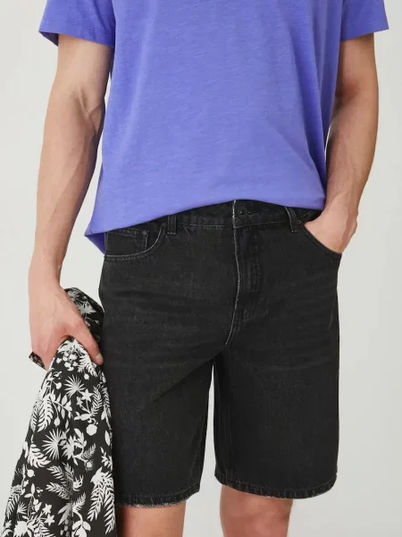 Džínové šortky Medicine černá