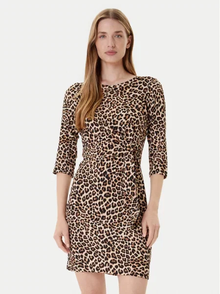 Morgan Vsakodnevna obleka rjava