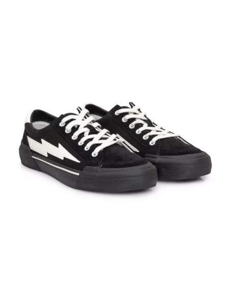 Sneakersy Revenge X Storm zamszowe klasyczne czarne