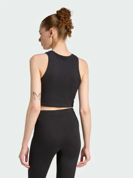 Спортивный топ Adidas черный