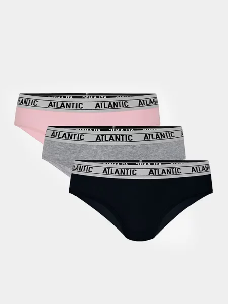 Трусы Atlantic черные