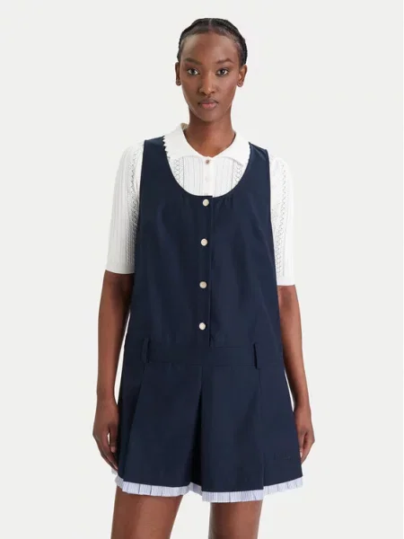 Tommy Jeans Ежедневна рокля Тъмносин