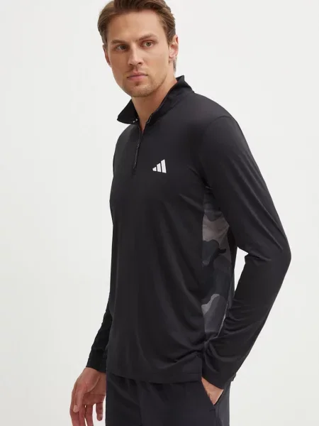 Суитчър Adidas Performance с принт черно