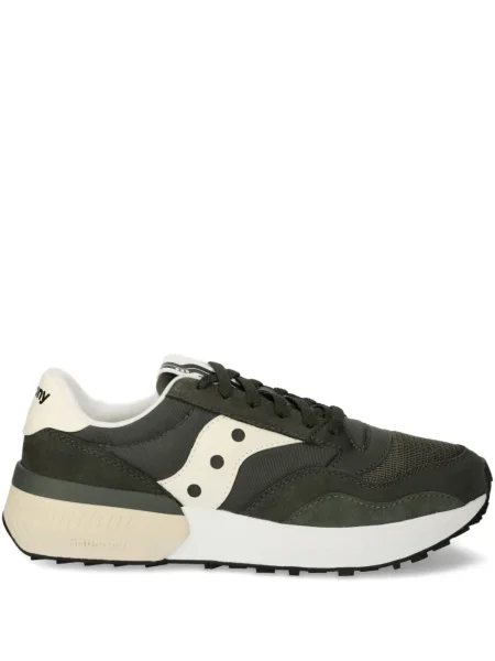 Sneakerși Saucony Jazz cu șireturi din dantelă verde