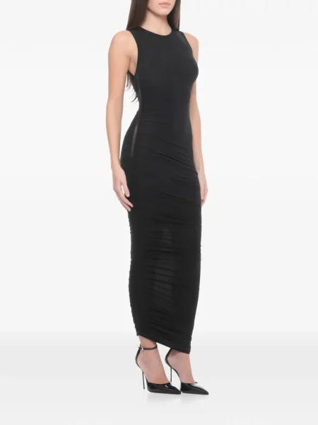 Rochie Wolford cu volane de costum negru